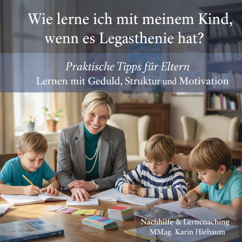 Wie lerne ich mit meinem Kind, wenn es Legasthenie hat?