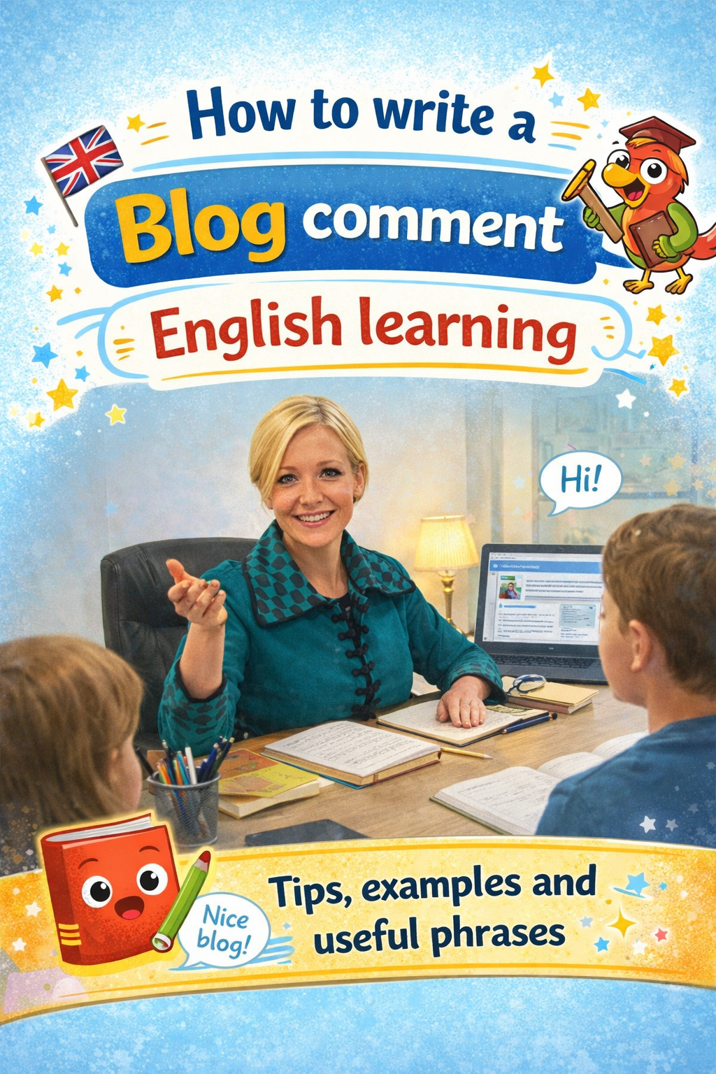 How to Write a Blog Comment in English
