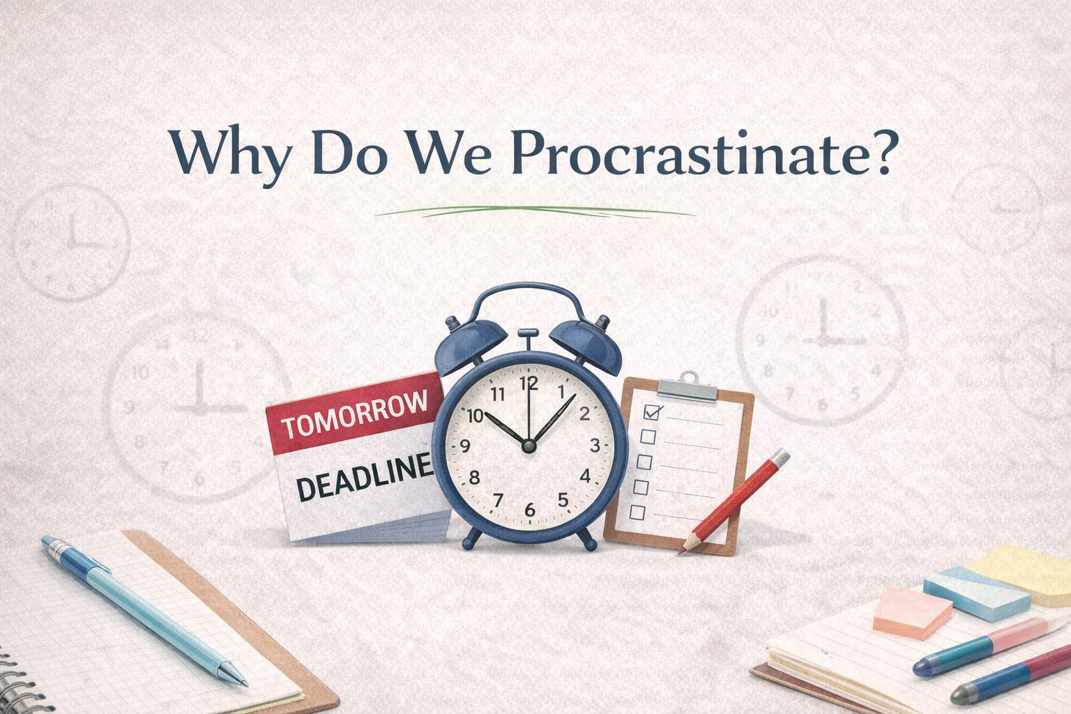 📖 TEXT: Why do we procrastinate?